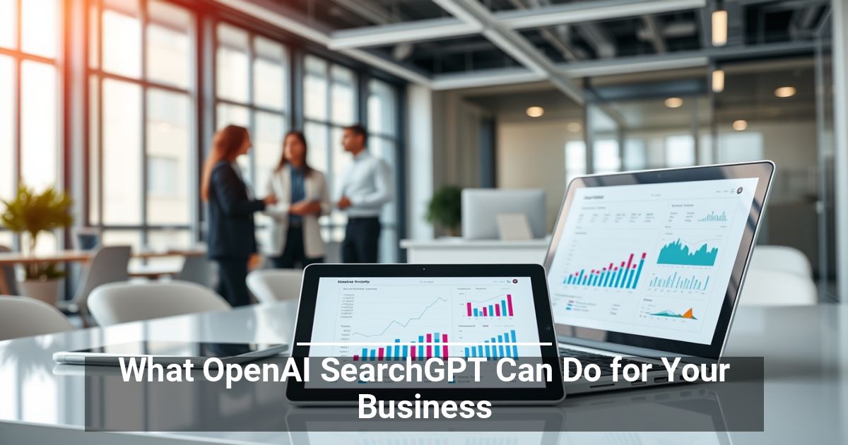 What OpenAI SearchGPT Can Do for Your Business