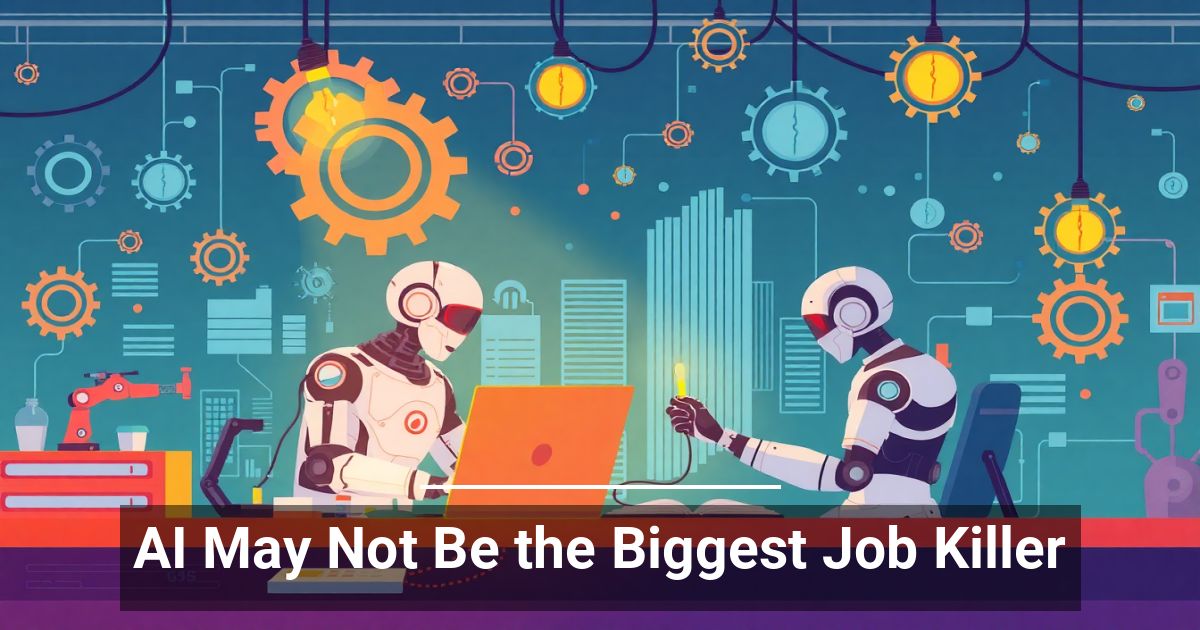 AI May Not Be the Biggest Job Killer
